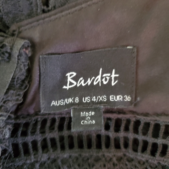 Bardot Gemma Lace Halter Midi Dress - Picture 8 of 8